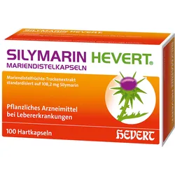 Silymarin Hevert Mariendistelkapseln 100 ST