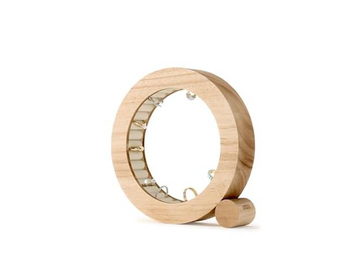 Umbra Ferris Schmuck-Organizer Holz, Platz für 33 Ringe, Natur