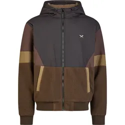 IRIEDAILY GET ON DECK Zip Fleece 2027 dark coffee - M