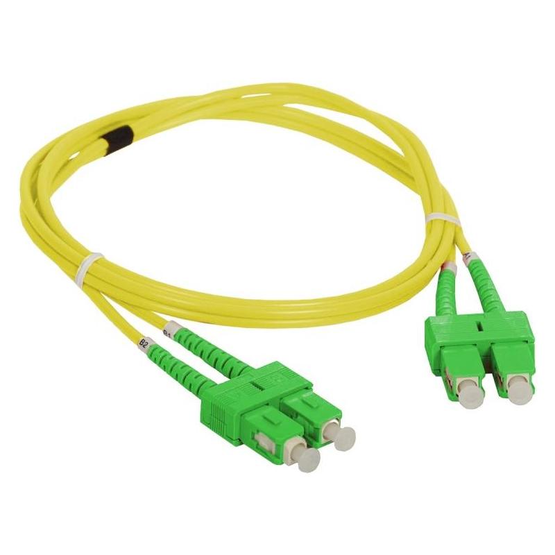 Patch cord SM SC/APC-SC/APC duplex 9/125 2.0m ALANTEC (2 m) (FOC-SCASCA-9SMD-2)