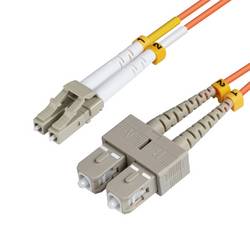 MicroConnect FIB420003 Glasfaser LWL Anschlusskabel 3 m Orange
