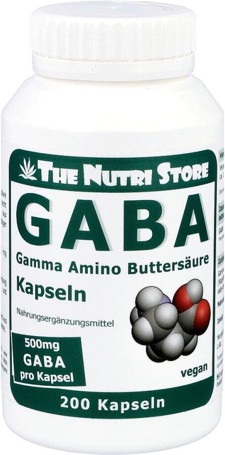 Gaba 500 mg vegetarische Kapseln