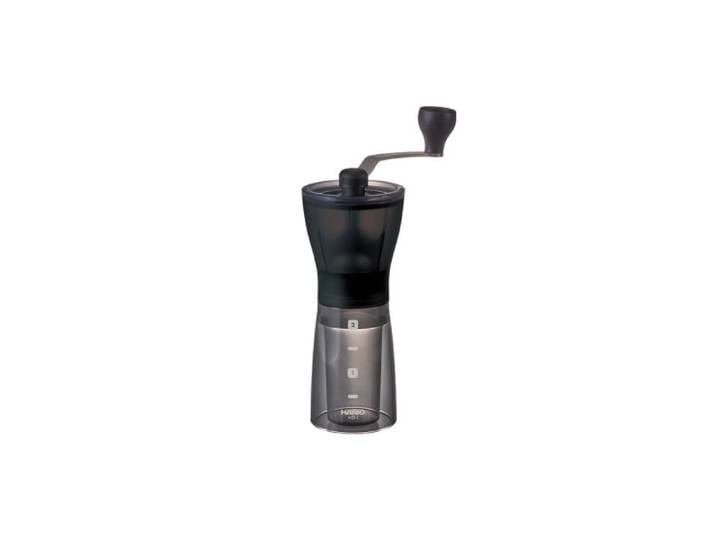 Moulin à café manuel Hario Mini Mill Slim Plus - meule conique, noir