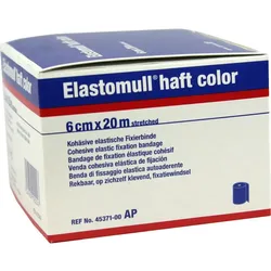 Elastomull Haft 20mx6cm Color Blau 1 ST