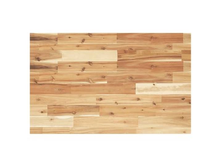 GFDWPUY Tischplatte Rechteckig 100x50x4 cm Massivholz Akazie Hartholz, Pflegeleicht, Vielseitig für Esszimmer, Küche, Balkon