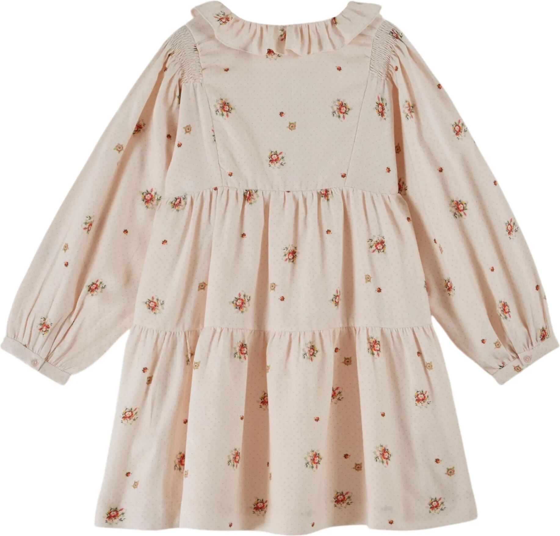 Emile et Ida Robe Eglantine Ecru 2 ans