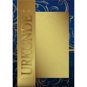 Böttcher-AG Briefpapier urgold-100, Gold, A4, Urkundenpapier, 200 g/m², 100 Blatt