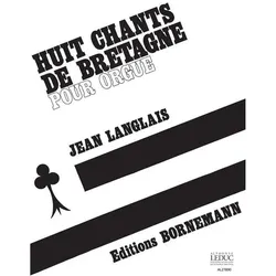 8 chants de Bretagne pour orgue, Fachbücher von Jean Langlais