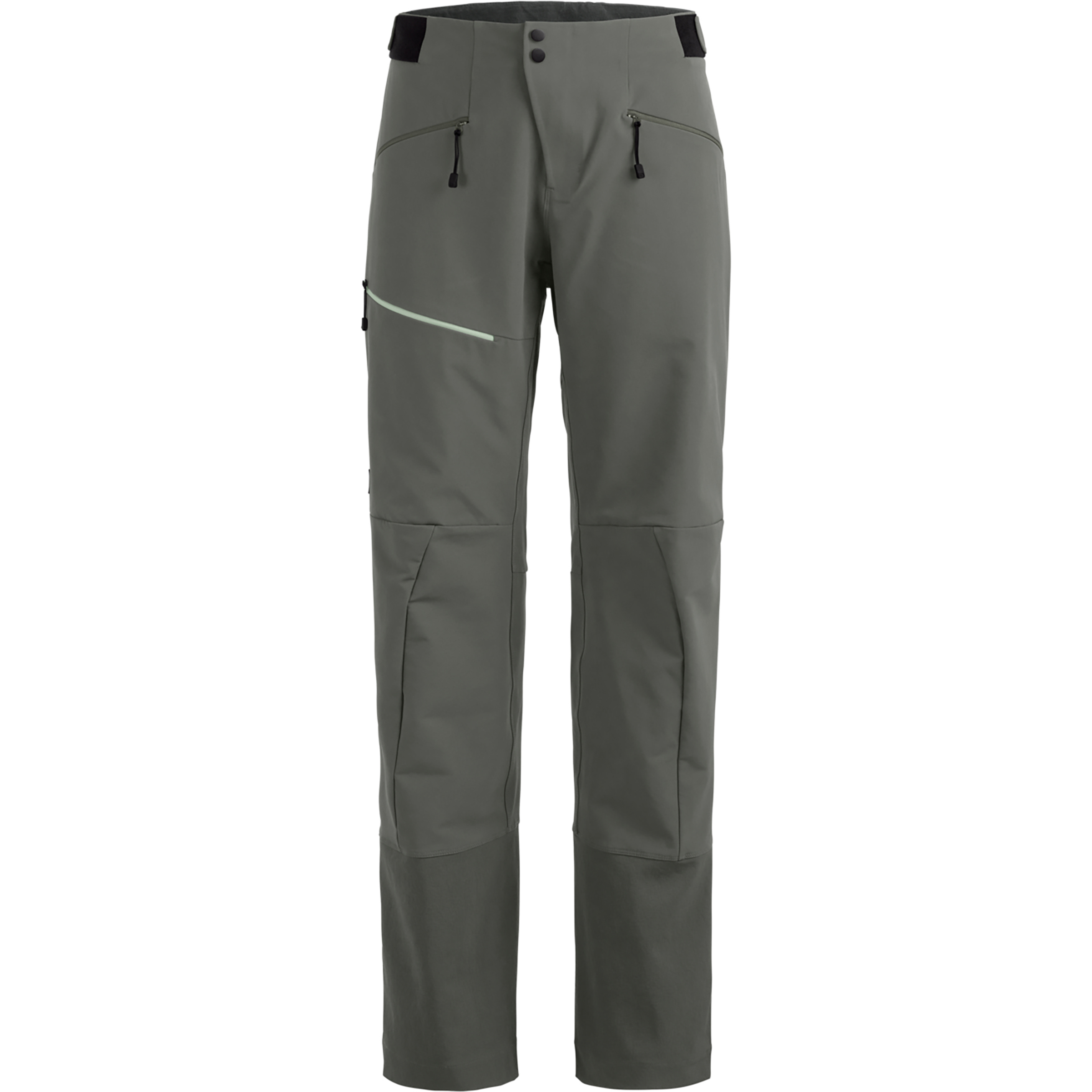 Ortovox Ortler Softshell Hose Damen Softshellhose grau Größe M Skitour Widerstandsfähig Merinowolle