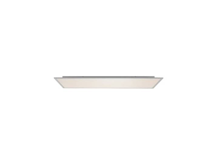 Lindby LED Panel Zento (Modern) in Alu (1 flammig,) - Bürolampe Deckenlampe Deckenleuchte Lampe Küchenleuchte