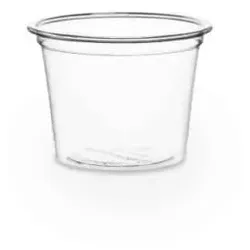 Ekoe kompostierbarer Saucenbehälter 30 ml transparent 100 Stk
