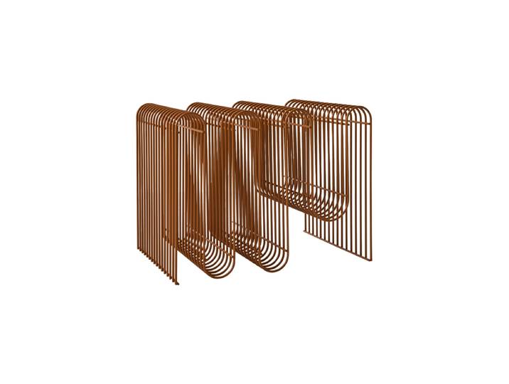 Design Zeitschriftenständer „Curva“ Amber AYTM