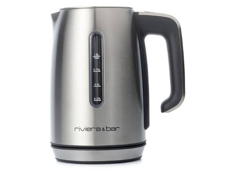 riviera&bar Wasserkocher riviera&bar LILA Wasserkocher Stainless Steel 1L