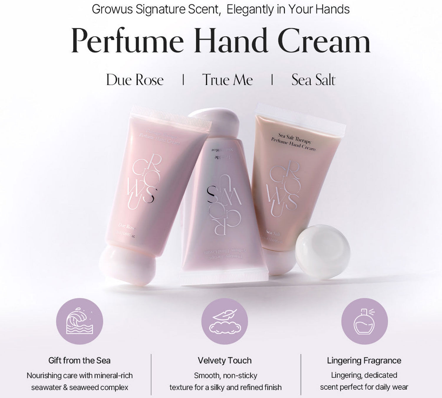 GROWUS Damage Therapy Perfume Hand Cream True Me 50ml