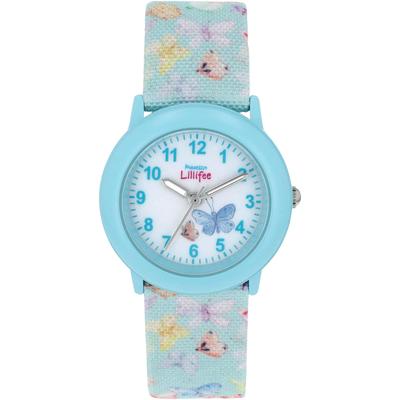Quarzuhr PRINZESSIN LILLIFEE, bunt (bunt, weiß, hellblau, weiß, hellblau), Armbanduhren, Kinder, hellblau, Quarzuhr, Armbanduhr, Kinderuhr, Mädchenuhr, ideal auch als Geschenk