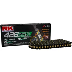 RK Kette BL428XSO Black Scale 132 Glieder