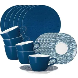 Seltmann, Geschirrset, Life Fashion Kaffeeservice (18 Stk.)