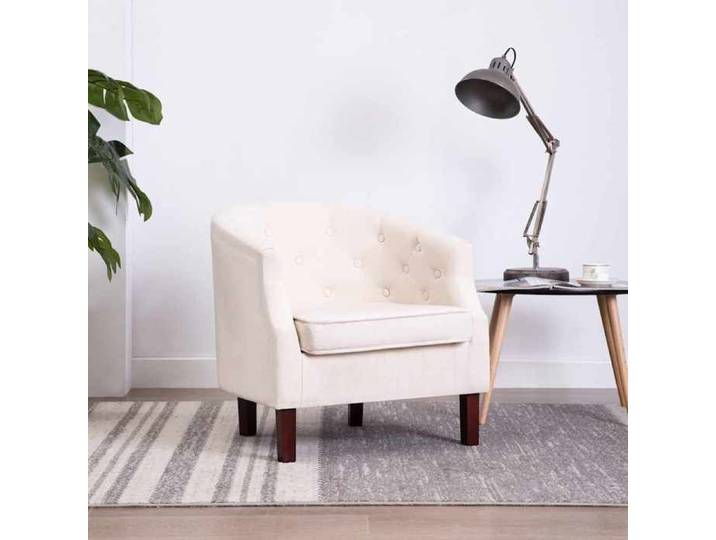 Beige Fauteuil beige tissu - Fauteuil simple H15907