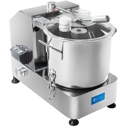 Helloshop26 - Professioneller 9-Liter-Küchenschneider silberfarbener Stahl 14_0008820