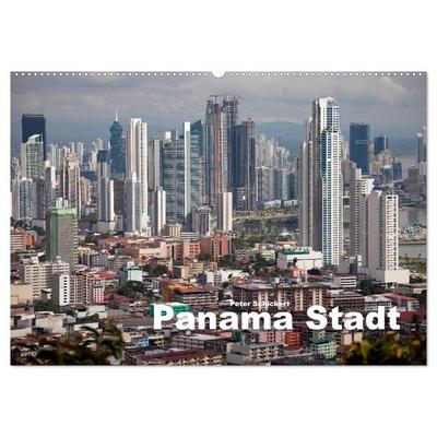 Panama Stadt (Wandkalender 2027 DIN A2 quer), CALVENDO Monatskalender