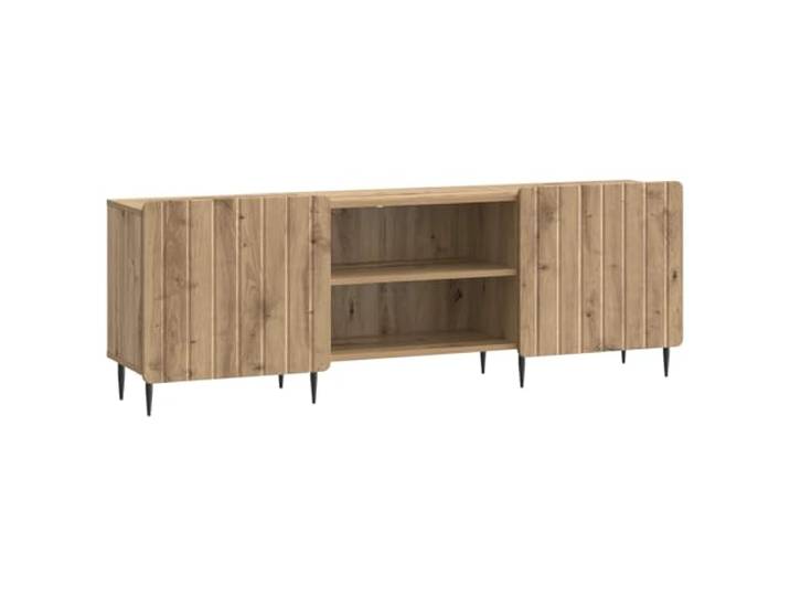 Makastle TV-Schrank Artisan-Eiche 150x31x52 cm Holzwerkstoff