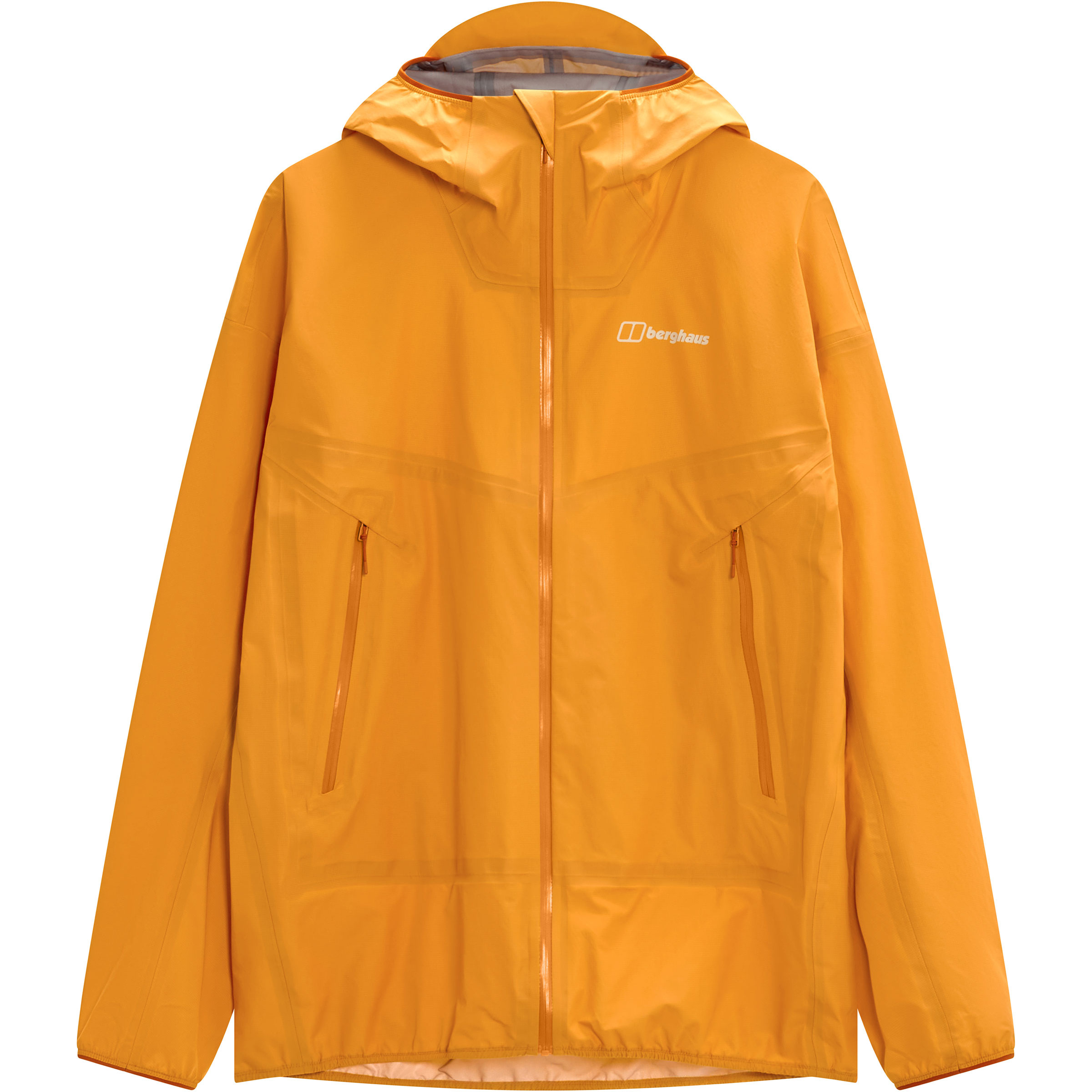 Berghaus Rain Motion Herren Regenjacke tangerine Größe M Trekking Winddicht Pertex