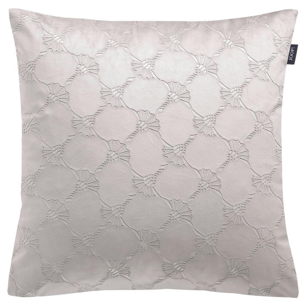 Joop! Kissenbezug , Grau , Textil , Karo , 45x45 cm , hochwertige Qualität , Heimtextilien, Wohntextilien, Kissenbezug