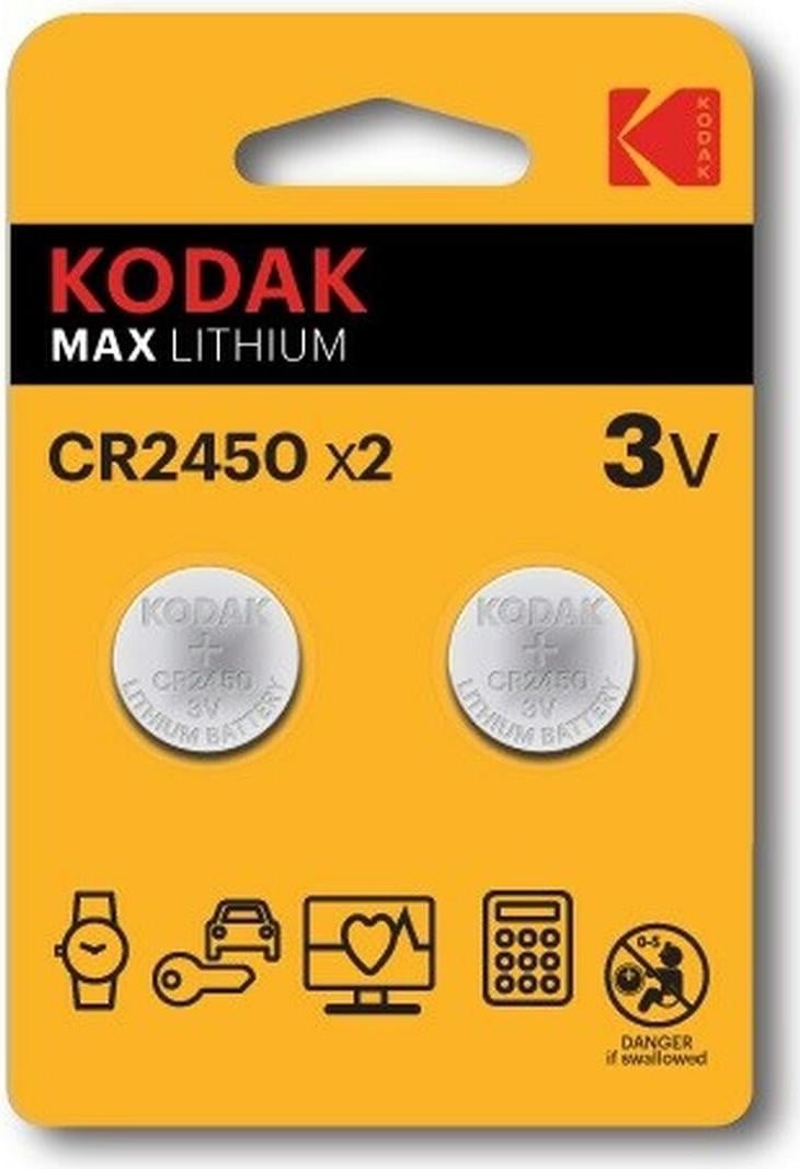 Kodak CR2450 Single-use Lithium batterij