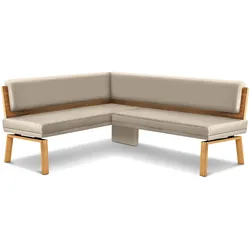 Eckbank Variano MATCH IV (BHT 181x88x156 cm) - Bezug: Lederlook - BHT 181x88x156 cm