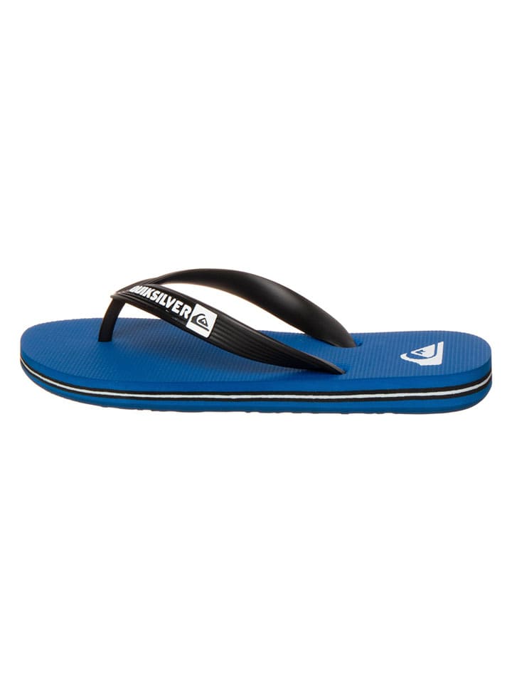 Quiksilver Zehentrenner "Molokai" in Schwarz/ Blau - 31