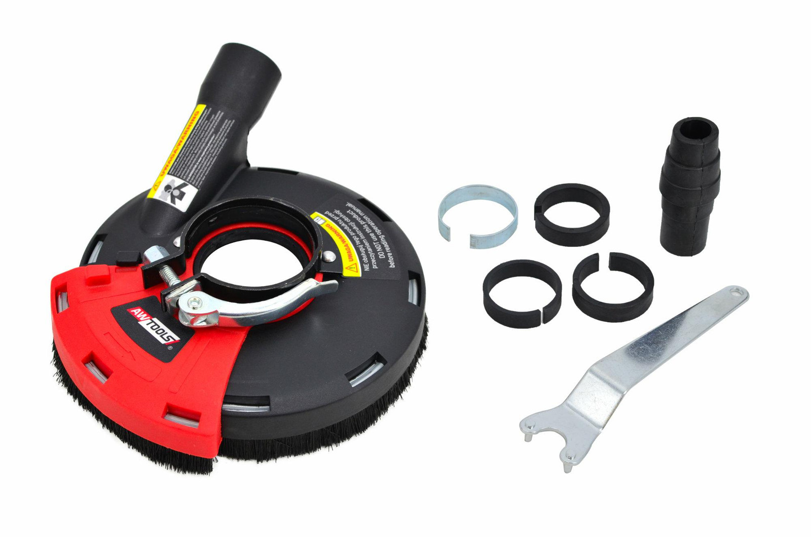 AWTools stofafzuiging voor schuurmachines van 115-125 mm