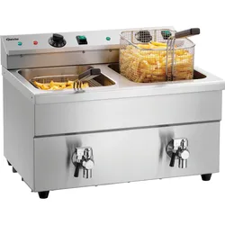 Bartscher Induktions-Fritteuse 2 x 8 L Plus