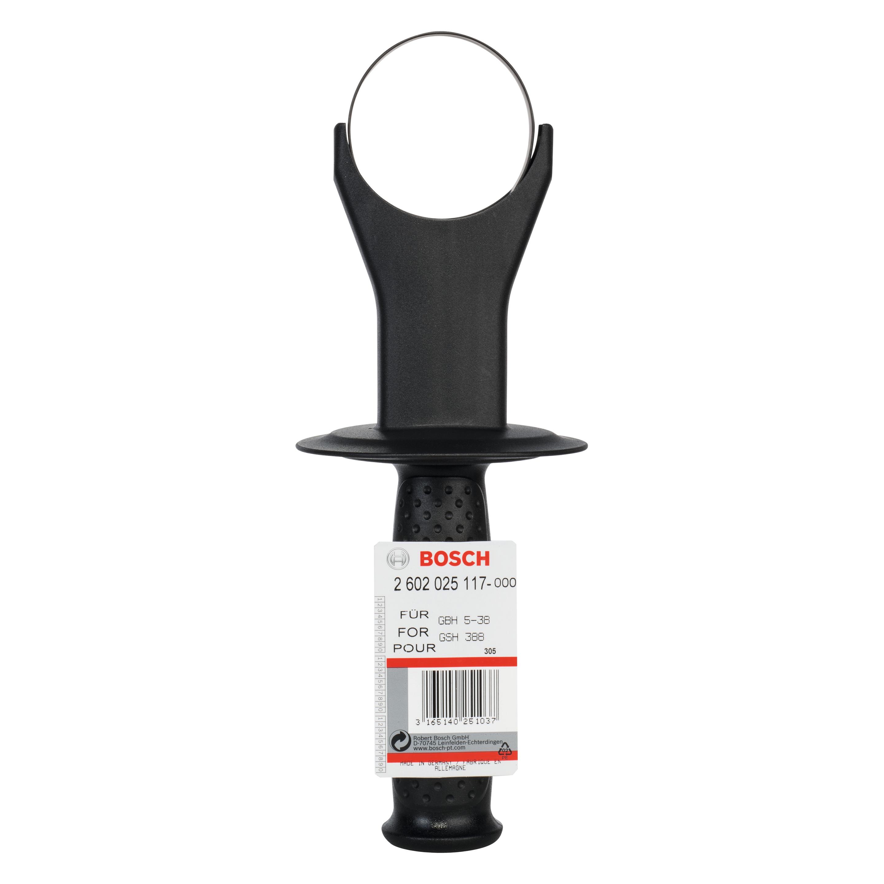 Bosch Professional Zubehör Handgriff für Bohrhämmer, passend zu: GBH, GSH (2602025117)