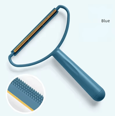 Inspire Curations FurSweep Portable Pet Hair Remover Brush blue