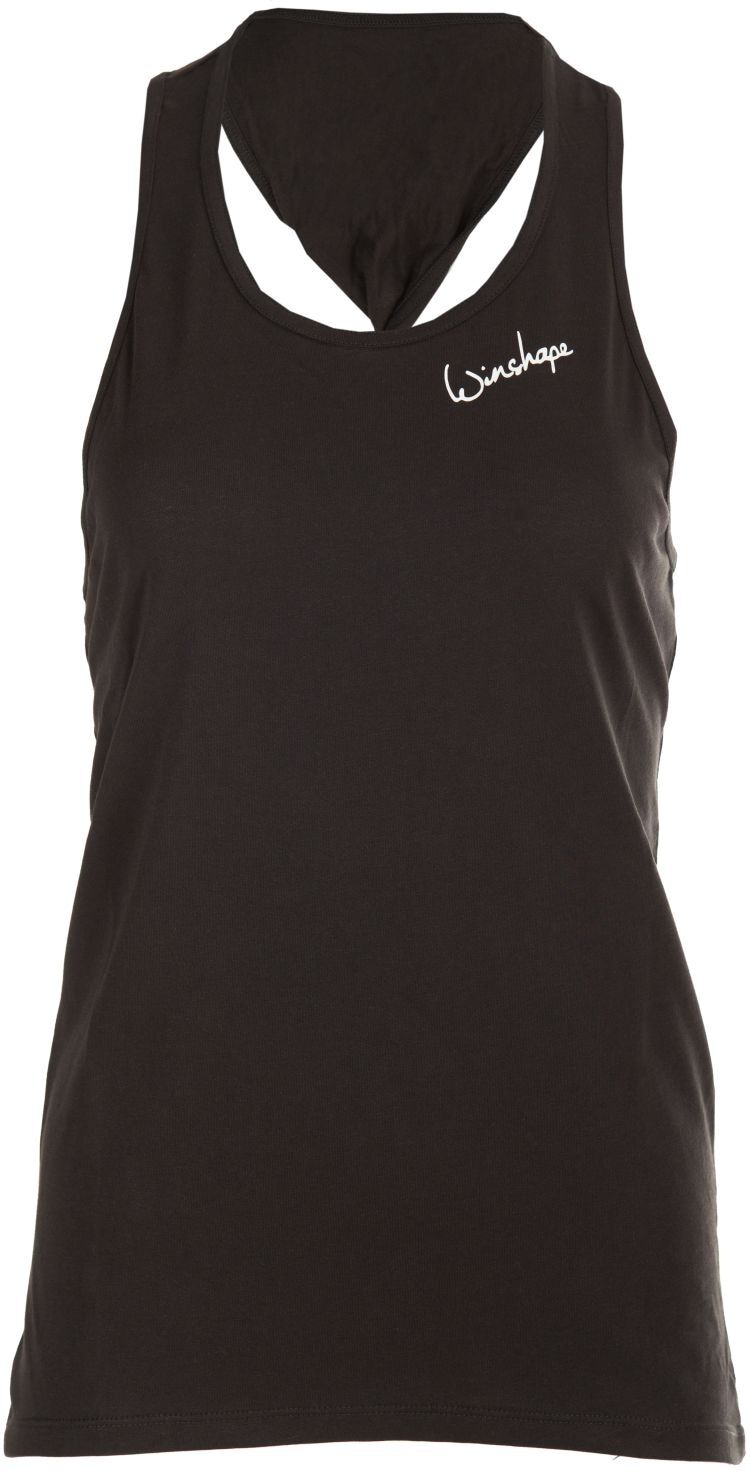 Tanktop WINSHAPE "MCT001", Damen, Gr. S, schwarz, 50% Modal, 50% Baumwolle, Rundhals, Tops Tanktop, Ultra leicht