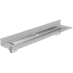 ACO, Duschrinne, ShowerDrain M+ Duschrinne 900x84mm ohne Ablauf FlvertiEdelstahl inklDichtmanschette (900 mm)