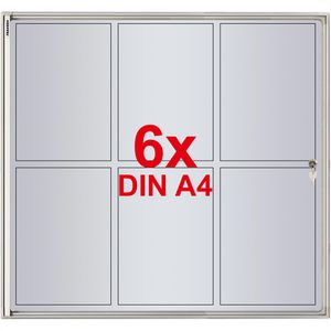 Franken FSA6 X-tra!Line innen 6 x A4 Schaukasten