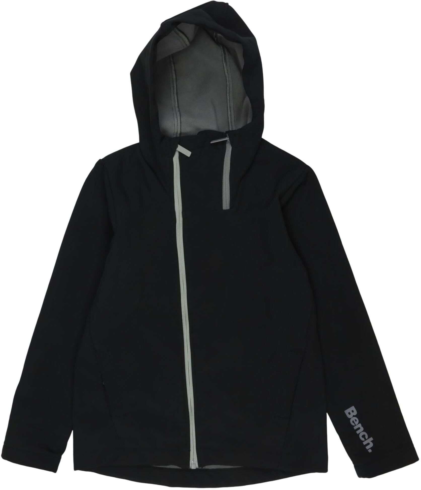 Bench. Jungen Jacke oder Mantel, Schwarz, Gr. EU 140, Synthetik / Elasthan - Second Hand