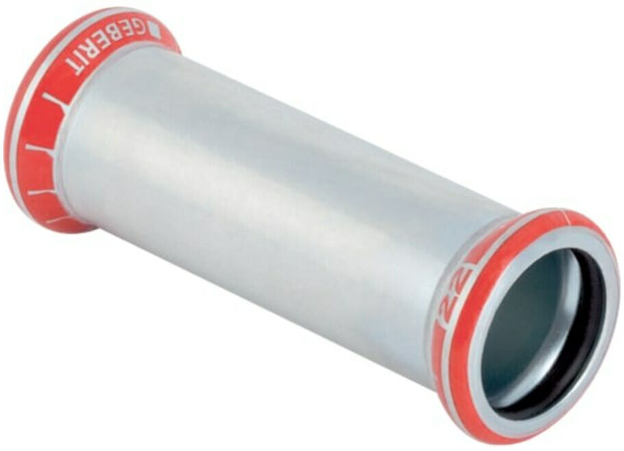 Geberit Schiebemuffe Mapress C-Stahl d= 35mm, außen verzinkt (22106)