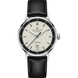 Hamilton American Classic Intra-Matic Auto 40mm H38425720 - weiß,schwarz - 40mm