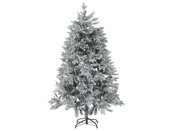 Beliani Weihnachtsbaum 180 cm Weiß Foraker, Kunststoff, 180 cm, Dekoration, Weihnachtsdekoration, Christbäume & Zubehör