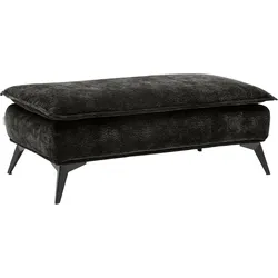 Hocker Ottawa Dunkelbraun Strukturstoff