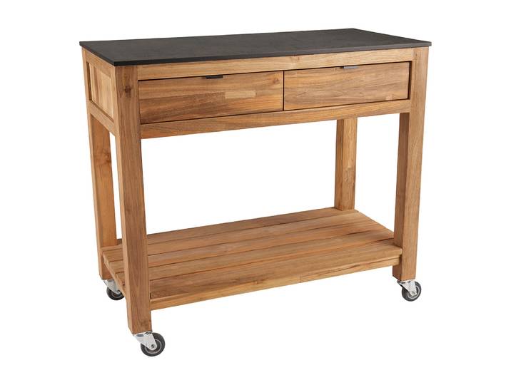 Stern Sideboard Hilda 2 Schubladen 100x50x90 cm Old Teak