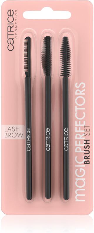 Catrice Magic Perfectors brush set for lashes and brows