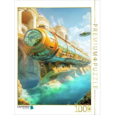 CALVENDO Puzzle Science-Fiction Zukunftsvisionen | 1000 Teile Lege-Größe 64x48cm Foto-Puzzle für glückliche Stunden