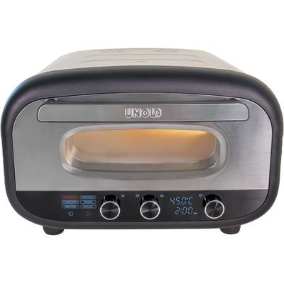 UNOLD Pizzaofen "Alfredo 68806", grau (silberfarben), B:43,3cm H:28,6cm T:47,2cm, Pizzaöfen