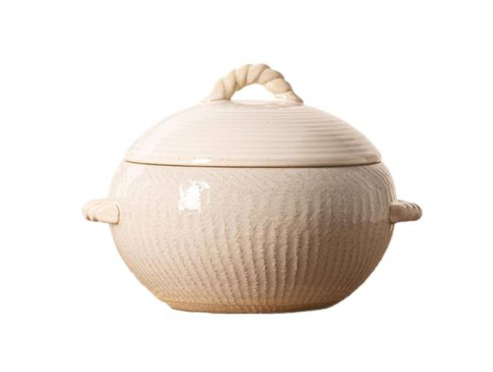 3000 ml japanischer Tontopf, Steintopf, mit Deckel Antihaftbeschichtete Pfanne, Mikrowellengeeignet, for die Küche zu Hause im Restaurant