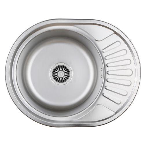 Steiner JIM 216 Steinsteel 1 bowl satin sink with siphon without (73241000)