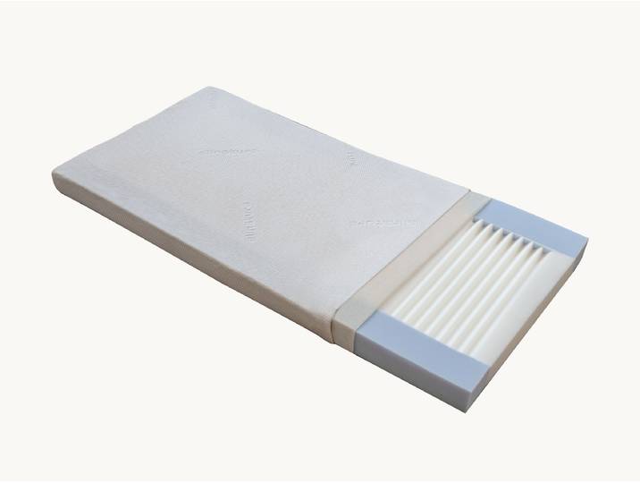 Kaltschaum-Kindermatratze Dormisana - 70x140 cm - Jersey-Doppeltuch - abziehbar & waschbar
