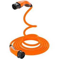 Lapp Selbstaufrollendes Helix Ladekabel Typ 2 Mode 3 / 3-phasig 20 A bis 11 kW 5 Meter orange